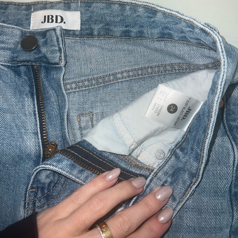 Size 24 ripped jeans